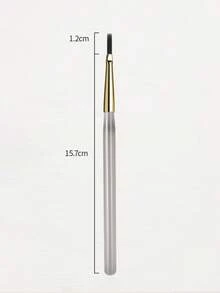 2支装日式极简美甲网格笔和线笔套装，美甲沙龙专用手绘笔，适用于美甲彩绘、线画、晕染、钩编等，美甲专用光疗笔 - 彩色 - 查看 10