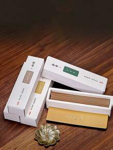 1 caja de tiras de aromaterapia hechas a mano, disfruta del aroma de los palitos de incienso - pachulí, almizcle, selva tropical, vainilla dulce y talla grande - perfecto para yoga, meditación y decoración del hogar, accesorios para quemador de incienso (tiempo de quemado aproximado de 50-60 minutos)