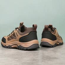 New Unisex Casual Sports Shoes, Non-Slip Walking Shoes, Durable TPR Outsole Hiking Shoes, Suitable For Outdoor Travel, Walking, Running, Work