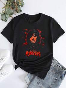 Lady  Gaga The Mayhem Shirt, Vintage Lady  Gaga Shirt, Lady  Gaga Fan Gift, Lady  Gaga Merch, Lady  Gaga Mayhem Album, Lady  Gaga Tour 2025 Shirt - 黑色 - 查看 1