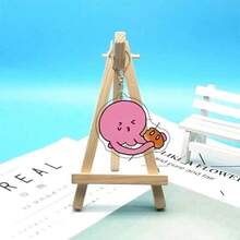 Cartoon Octopus Alien Acrylic Keychain, Cute Anime Bag Decor Pendant, Acrylic Keychain Charm - Multicolor - View 5