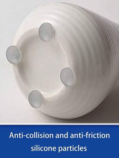 1pc Wit Ceramic Vase, Boho Vases Home Moderne Farmho Vase Pampas Grass, Flowers, ative Centerpieces Wedding Living Room Bedroom Coffee Tafel Shelf Entryway Flower Glass view 9