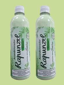 Dos piezas acondicionador con extracto de romero suavidad y brillo 500ml tratamiento capilar hidratante formulas naturales revitalizantes para todo tipo cabello uso diario restauración - Verde - Ver 1
