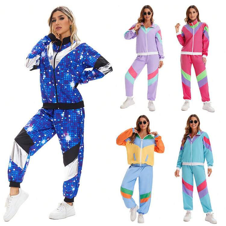 Vêtements de cosplay - Unisexe - Style ciel étoilé [Haut + Pantalon] - Voir 2