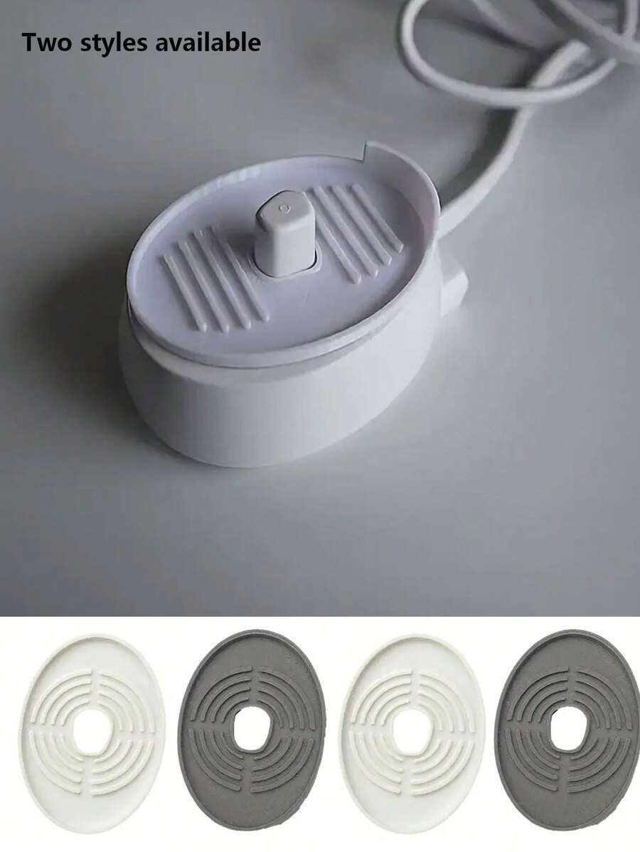 Electric Toothbrush Charging Base Drainage Protection Mat, Designed To Keep The Charging Base Clean And Dust-Free, Its Design Can Collect Residual Water Droplets To Ensure The Charger Remains Clean And Hygienic. - Multicolor - View 1