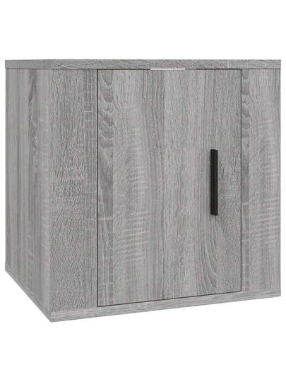 VidaXL TV Wand Units Pcs 40x34.5x40 Cm Grijs Sonoma Oak view 5