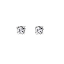 Stainless Steel Magnetic Cubic Zirconia Stud Earrings For Men And Women, Hypoallergenic Non-Perforated, 5-8mm Double Sided Magnet Flat CZ Magnetic Clip Earrings Are Suitable For Daily Travel, Weddings, Dates, Parties And Other Festivals