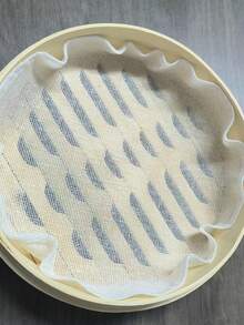 1件装竹编蒸笼盖食物蒸笼小蒸笼适用于商用家庭小笼包、米饭、鱼、馒头 - 彩色 - 查看 10