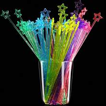 10/50/100pcs Colorful Cocktail Stirrers, Multi-Size Options, Suitable For Weddings, Christmas, Birthdays, Outdoor Events, Bars, Bachelor Parties, Beverage Shops, Bakeries, Graduation Parties And More