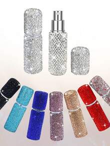 1pc Refillable Perfume Spray Bottle | 10ml Portable Travel Spray Bottle For Carrying - Multicolor - View 10