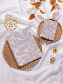 Funda protectora para tableta con patrón de flores de bloque de color, compatible con iPad 9.7/10.2/10.5/10.9/12.9/Pro 11, 10th Gen, compatible con Samsung Galaxy Tab S6 Lite 10.4 pulgadas, compatible con Kindle Paperwhite 12th Gen 2024, Kindle (11th Generation) 2022 Release, Kobo Clara Colour, protección anti-caída suave, soporte inteligente/activación/suspensión automática