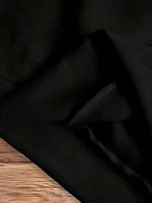 Women's Casual Rainbow Bird Heart Print Black Hoodie Sweatshirt, Long Sleeve Pullover Hooded Tops For Autumn Winter, Cozy Soft Comfortable Daily Wear, Plus Size Available2025 - 黑色 - 查看 5