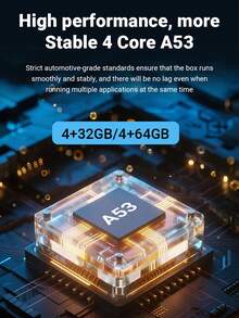 XUDA 全新五合一车载AI盒子，支持高清输出，兼容Android 14/Carplay/Android Auto/HiCar，并可在四种操作系统间切换。4+32GB/4+64GB两种存储容量可选，提供高性能、多功能、稳定流畅的运行体验，并内置多种应用程序。