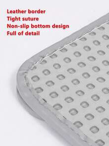 1pc Premium Eva Material Cat Litter Mat, Double Layer Single Entrance, Closure, Removable And Washable, For Indoor Home Use - Silver - View 9