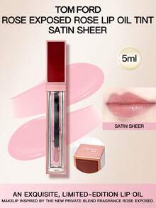 Tom Ford 润色唇油 5ml 玫瑰露唇油 缎面透明唇油 - 5ml - 查看 1