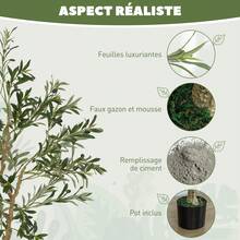 Arbre artificiel - Militaire verte - Voir 3