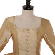 Vestido De Elizabeth Schuyler Hamilton, Disfraz Cosplay Para Mujer, Talla Plus, Inspiración Musical, Poliéster Vintage