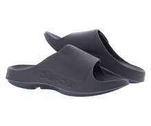 OOFOS OOahh Sport Flex Slide Unisex Shoes - màu đen - Xem 4