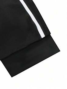 1pc Men's Casual Striped Drawstring Pocket Sweatpants, Versatile For Daily Wear, Autumn/Winter