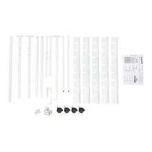 5-Tier Champagne Glass Holder, Steel Champagne Flutes Display Stand, Champagne Wine Glass Holder With Swivel Casters, Champagne Wall Holder For Party, Metal Flutes Display Stand Hold 40 Glasses For Wedding Party Get-Togethers Ceremony Festival Holiday - 白色 - 查看 10