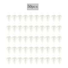 50pcs Plastic Screw Rotating Ring Float Bead Connection Fishing Set Reverse Bottom Green Transparent Fishing Accessories - Multicolor - View 9