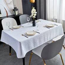 Table Cloth Rectangle Table 60x120,White Holiday Tablecloth,Tablecloths For 6 Foot Tectangle Tables,Polyester Fitted Tablecloth, Spill Proof & Wrinkle Resistant Table Cloth, Washable Table Cover For Party, Dining, Indoor, Outdoor