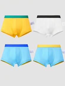 4条装舒适男孩工程车和恐龙印花三角裤 - 彩色 - 查看 2