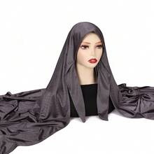 1 szt. Wygodny szalik hidżabowy, który trudno zsunąć - Wielokolorowe - Zobacz 14