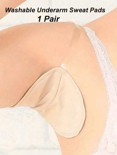 2/10 piezas Almohadillas lavables para el sudor de las axilas para mujeres y hombres, protectores absorbentes del sudor de las axilas, almohadillas para el sudor y la transpiración de los vestidos, almohadillas absorbentes y a prueba de agua para las axilas y los hombros, cuidado corporal a prueba de sudor y de secado rápido para viajes, deportes y exteriores