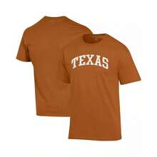 Champion Men's Texas Orange Texas Longhorns Basic Arch T-Shirt |  | Men Sports Tees & Tanks - Burnt Orange - View 1