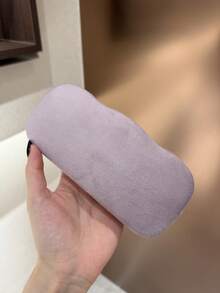 1 个大号天鹅绒眼镜盒，方便时尚，男女均可携带 - 橢圓 - 查看 3