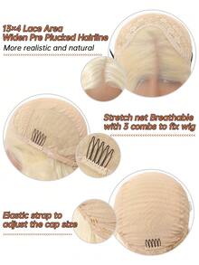 Halloween Neuer Stil 13*4 HD Spitzenfront Perücken 26 Zoll lange lockige Haare ohne Pony, hitzebeständiges synthetisches Haar - Tragen, Partys, Halloween & Cosplay, Festival Geschenke