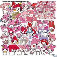 Sanrio 52PCS/ Bag Sanrio Sticker Halloween Q Version Graffiti Sticker Decoration Guitar Notebook Suitcase DIY Waterproof Cartoon Cute Pocket Book Bicycle Sticker Multiple Types Of Optional DIY Belong To Their Own Exclusive Items Wall Decor Room Decor Wall Stickers Wall Sticker Stickers Home Decor