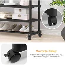 Clothes Drying Racks - Black - View 3