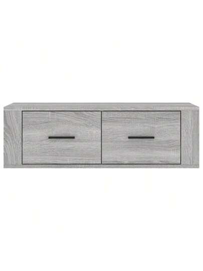 VidaXL TV Wand Unit 80x36x25 Cm Processed Wood Grijs Sonoma Oak view 8