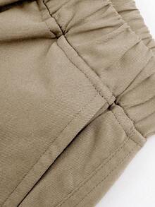 1pc Boys' Fashionable Casual Multi-Pocket Cargo Pants, Versatile For Commuting And Daily Wear