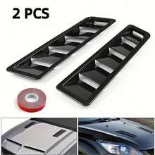 2 件套 ABS 发动机罩通风口侧通风口盖，汽车改装配件 - 均碼 - 查看 1