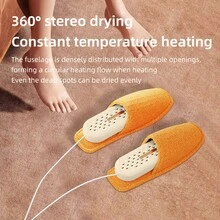 1 pezzo Essiccatore e deodorante per scarpe 2 in 1, scaldapiedi e massaggiatore, macchina per asciugatura rapida per uso in ufficio e casa