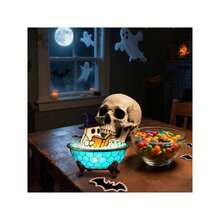 Cute Bathtub Night Light - USB Powered, Suitable For Bathroom, Desktop, Halloween Decoration - Witch Hat Design, Soft Light Bedside Lamp, Resin Home Decor Lamp, Suitable For Party Or As Halloween Special Gift, Fun Shape And Smooth Surface