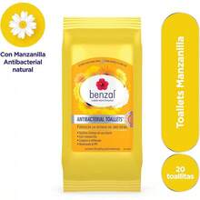 Toallets, Toallitas Humedas de Higiene Íntimo Femenino, Formulada con Manzanilla, Antibacteriales, 20 Piezas - Manzanilla - Ver 5