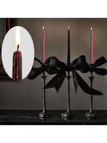 Velas de Halloween, Velas de calavera sangrante y fantasma de 2.5 pulgadas (negro y blanco), Decoraciones de esqueleto, Velas con sangre goteando para decoración gótica de Halloween para fiestas espeluznantes