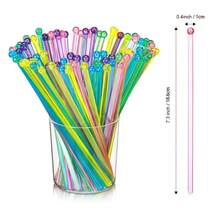 10/50/100pcs Colorful Cocktail Stirrers, Multi-Size Options, Suitable For Weddings, Christmas, Birthdays, Outdoor Events, Bars, Bachelor Parties, Beverage Shops, Bakeries, Graduation Parties And More