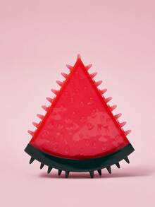 PETSIN 1 件宠物牙胶冷却咀嚼玩具，可冷冻幼犬出牙玩具，夏季西瓜和菠萝形状冷冻互动玩具，冷冻狗狗零食训练工具，适用于中小型犬