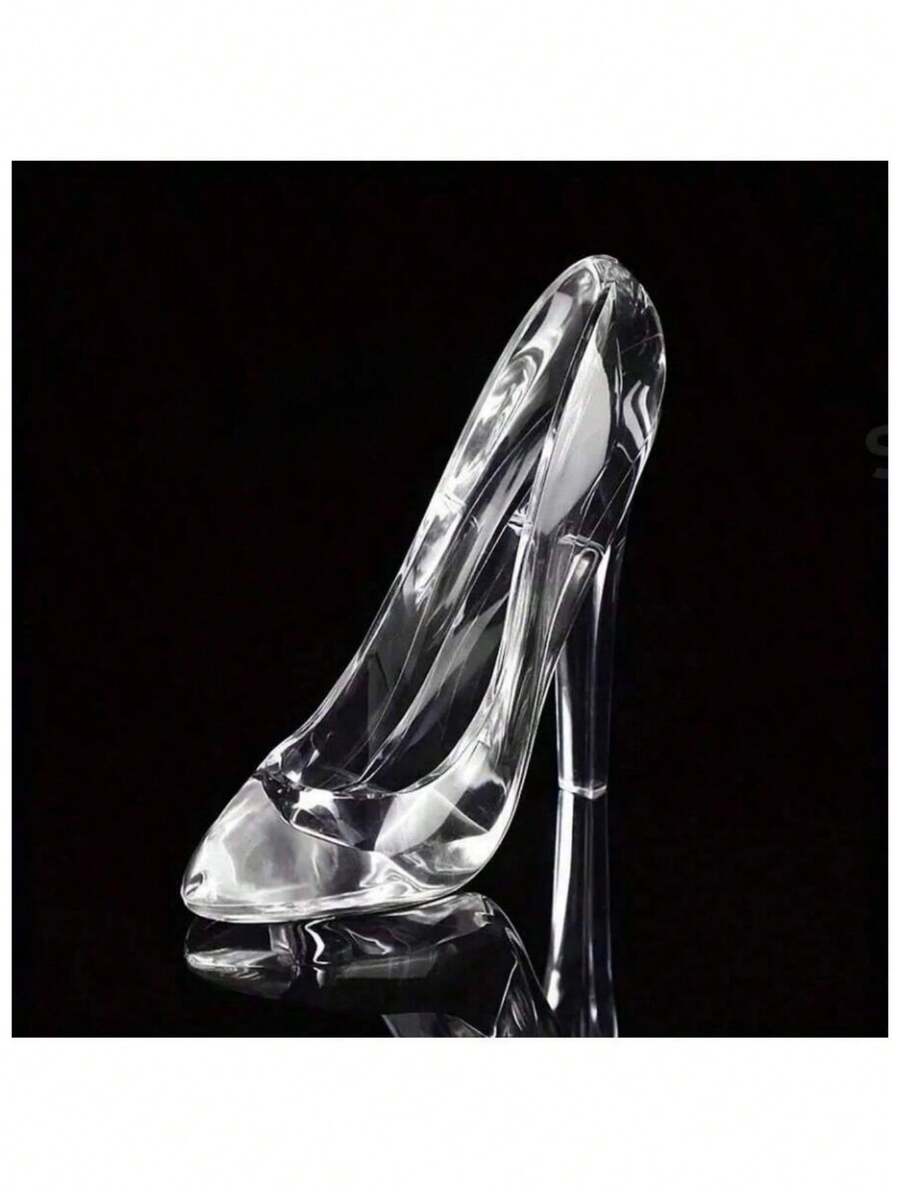 Zapatos de tacón alto de cristal, adorno de zapato de cristal para regalo - Multicolor - Ver 1