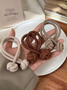 5 pezzi di elastici per capelli ad alta elasticità, essenziali per la coda di cavallo alta: accessori per capelli alla moda da donna, lacci per capelli elastici di colore solido antiscivolo, accessori per capelli di stile minimalista versatili per uso quotidiano, accessori per capelli da ragazza, accessori per capelli, autunno, viaggio, accessori per capelli, accessori da donna, accessori per capelli, regali, regali per donne, accessori per capelli, riempitivi per calze