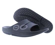 Oofos Ooah Sport Unisex Shoes - Ma trận đen - Xem 5