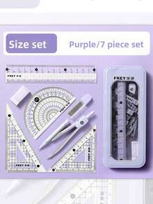 Scatola regalo con set di strumenti geometrici a forma di macaron, include una colorata scatola di latta e un set completo di strumenti da disegno, adatta come regalo per studenti, per il ritorno a scuola. Regalare la "Scatola geometrica Macaron" con benedizioni è un must per gli studenti e per chi cerca regali pratici durante il periodo del ritorno a scuola e per scambiare regali, trasmettendo la cancelleria pratica che accompagna l'apprendimento. Adatto per Ognissanti, compleanni, Natale, Capodanno, vacanze invernali, decorazioni natalizie, accessori per la scrivania di casa, regali di Natale, decorazioni autunnali per la casa.