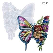 Molde de abeja/mariposa, molde de silicona con forma de insecto animal para decoración de arte 3D, molde colgante de pared de resina epoxi