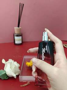 Parfum pour femme Moulin Rouge Rose de la marque Shenmeilun / Parfum féminin léger et frais longue durée / Parfum floral - Parfum pur pour femme, cadeau de la Saint-Valentin / cadeau de Noël