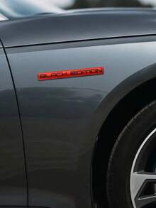 Limited Edition Metallic Car Decals - High-Quality Aluminum Badge Stickers In Black, Blue, Red, White - Modern Stylish Design For All Car Models - Multicolor - View 2